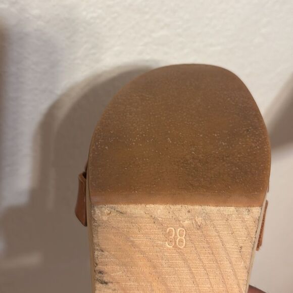 Sandgrens Leather Clogs Size 7 - Picture 3 of 5